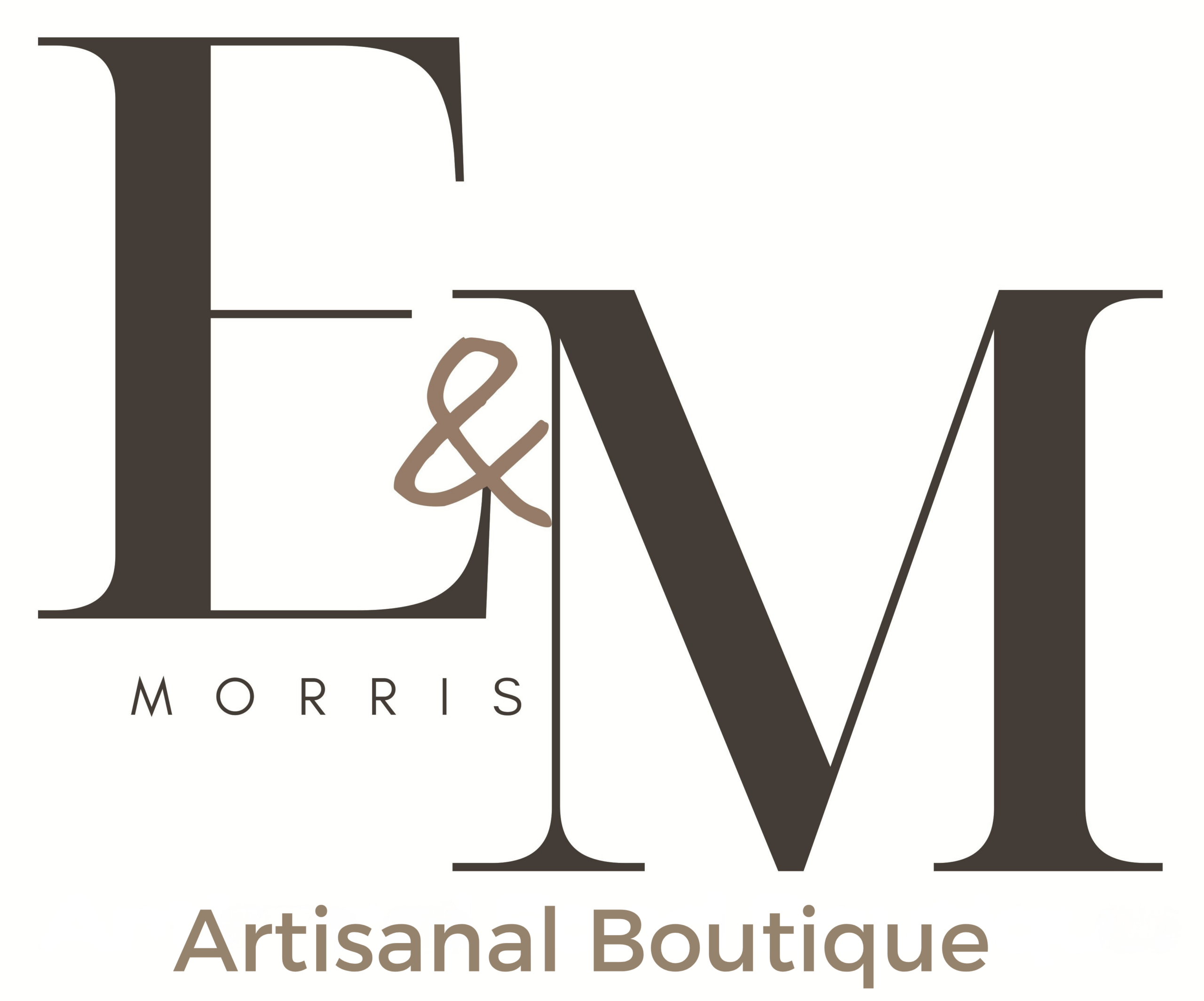 Artisanal Boutique e+m morris logo 2026